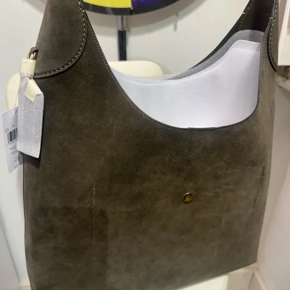 Coach Brooklyn 39 Suede Women's Bag - Picture 4 of 7